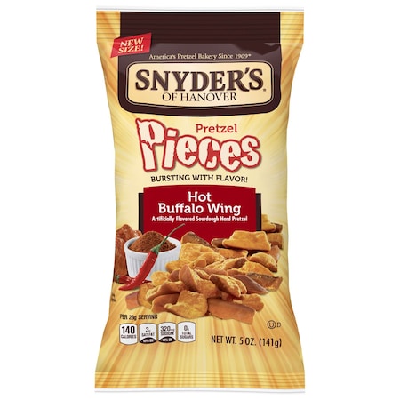 Snyders Of Hanover Snyder's Of Hanover Hot Buffalo Wing Pretzel Pieces 5 oz. Bag, PK8 111814